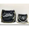 Designer Crossbody Bag Channelism Chain Bag stora kapacitet Skräpväska Läder Big Bag Tote Bag Womens Winter Style