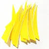 Darts 50 Pcs 5 Inch 9 Colors Shield Turkey Feathers Arrow Feather Fletching For Any Wooden & Bamboo Arrow For Archery Hunting