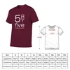 T-shirts sur les polos masculins Five by (foi) T-shirts surdimensionnés