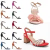 scarpe elementi designer scarpe rosse estate slingback slingback domen tacco alto pompe nere moca