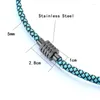 Braccialetti di fascino Noter Men Paracord Rope Bracciale a più lati Laterali Magneti in acciaio inossidabile Cancella BracTO