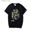 Мужские футболки Mens Tshirts Summer Designer Tshirt Men Cotton Top Fashion High Street Tid