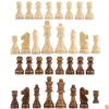 Chess Games 32 Pieses Wooden Standard Tournamen Staunton Wood Chessmen 8Cm King Heightchess Pieces Only No Board 231031 Drop Delivery Ot89P