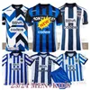 S 4xl 24/25 Rayados Monterrey Liga MX Soccer Maglie a casa via R.funes M.Meza 2024 2025 Shirt da calcio della lega messicana Kit per bambini