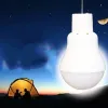 LED LED Solar Bulb مع Hook Light Outdoor Camping Camping Solar Solar Lamp