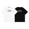 INS INS Luxury Men's Designer T camisetas amirir Letras de camisa anjo T-shirts de moda impressa Casual Casual Casual Mangas curtas Homens e mulheres unissex streetwear camiseta S-xl