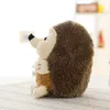 Animaux en peluche en peluche 17cm dessin animal simulé jouet en peluche PP PP Coton Hedgehog Doll Soft Baby Bedroom décorer pour un joli cadeau d'anniversaire