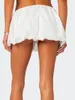 Spódnice chqcdarlys damskie mini mini spódnica elastyczna talia urocza latarnia laterna moda luźna bańka krótka