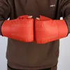 Luvas de treinamento de boxe de engrenagem protetora Luvas de boxe profissional de couro PU Luvas de boxe resistentes a desgaste para adultos e infantis equipamentos esportivos 240424