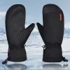 Rękawiczki na zewnątrz zimowe ciepłe rękawiczki narciarskie mężczyźni Snowboard Rękawica Snowmobile Wodoodporne wiatrówki