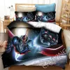 Подушка Mazinger Z 3D Printed Beding Set Set Covere Covers Coalow Case Coverter Cover Quilt (размеры США/ЕС/AU)