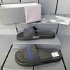 Mens- och kvinnors par Sandaler tofflor Klassiska glider Summer utomhus tofflor Trend Casual Outwear Beach Slippers With Original Box Dust Bag Hot Designer