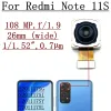 Xiaomi RedmiのオリジナルフロントバックカメラNote11S 4G 5Gバックサイドセルフィーフロントフェイスカメラモジュールフレックスケーブル