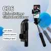 Sticks FGCLSY 2024 New Handheld Gimbal Stabilizer For Smartphone Best Wireless Bluetooth Selfie Stick Tripod For Xiaomi iPhone phone