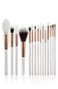 Jessup Pearl White Professional Makeup Brushes Make Up Brush Tools Kit Foundation Powder Natural Synthetic Hair5023983