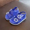 Y103 Сандалии летние детские сандалии на открытом воздухе детская обувь мода легкие мягкие квартиры малыш