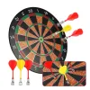 Darts Magnetic Dart Board Set Safe To Use Protective Easy Hanging Dart Board Set Parentchild Game Accessories With 6 Magnetic Dart