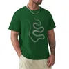 T-shirt squelette de serpent de serpent pour hommes