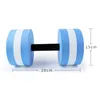 Dumbbells 2 Pcs EVA Floating Dumbbell Barbell Fitness Aquatic Water Aerobics Swimming Equipment