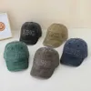 قبعات الكرة 5 ألوان غسلها الصيف طفل بوي فتاة قبعة البيسبول قبعة شمس الطفل الذروة قبعات Snapback لمدة 4 إلى 10 سنوات J240425