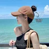 Ball Caps High Baseball Cap Femmes Summer Sport Running Sun Visor Hats Ponycap Pâte ajusté