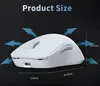 Ajazz AJ199 Wireless 24 GHz Wired Gaming Mouse Paw3395 per PC Laptop Optical 240419