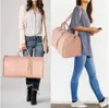 Bolsas de almacenamiento letras personalizadas de moda para mujeres pumas de cuero PU de gran capacidad traje de lona plegable