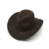 Cappelli larghi cappelli da secchio cappelli fedora per donne cappello di moda cappello a contratto con cappello vintage multicolore occidentale cappello da cowboy da donna cappello jazz con un ampio orto y240425