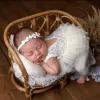 Fotografie 2022 Baby Rattan Stuhl Neugeborene Fotografie Requisiten Bench Bett Korb Container Junge Mädchen Pose Baby Shootio Studio Accessoires
