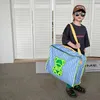 Coreano Oso Gran capacidad Mommy Bag Kids Colch Storage Canvas Baby Stuff Organizer impermeable a prueba de viajes de viaje de viaje 240423