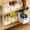 Storage Boxes Bins Flexible Kitchen s Office Desk Medicine Organizer Gadget Clothes H240425