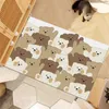 Tapijten cartoon vloer vloerkleden kawaii beer ingang deur mat slaapkamer vloer matten woonkamer welkom tapijten badkamer mat woning decoratie