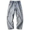 Jeans masculin lâche rue Street Straight Cargo Pantal