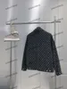 Xinxinbuy Men Designer Coat Jacket Jacket Jacquard Fabric Denim Set1854 Femmes à manches longues Black Blue Bleu vert S-3XL