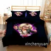 Zestawy horroru film Chucky 3D drukowana kołdra Zestaw Zestaw Twin Full Queen King Size Set Set Styl Bed -Blothes dla młodych K59