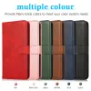 الحالات حالة جلدية مغناطيسية قوية ل Xiaomi Redmi 9 9A 9C Note 9 9S 8 Pro Max Flip Wallet Card Actor Cover Cover Coque