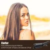 Rättvisa Crimping Iron Hair Crimper för hårkorrugering Crimper Hair Iron Mini Corn Perm Iron For Short Hair Cut Hair Fluffy Frisyr