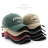 Ball Caps chapeau pour femmes au printemps et en automne lavés à base de vieilles lettres brodées chapeau de canard