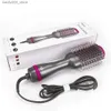 Curling Irons ha aggiornato la pennellata a secco a secco acconciatura in una fase e il bigodino ovale volumetrico pettine elettrico elettrico Q240425