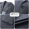 Herenpakken 2024 lente en herfst hoogwaardige pak slanke mode knappe Koreaanse korte jonge zakelijke jas M-4XL