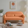 Современный диван для любимого сиденья с хранением ткани и поясничной подушкой - гладкий дизайн, уютный комфорт и универсальное размещение