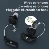 Hoofdtelefoon KZ AZ09 HD Bluetooth -module Wireless Upgrade Cable Bluetooth 5.2 HiFi Wireless Ear Hook C Pin Connector met laadkast