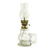 Candle Holders Oil Lamp Lantern Vintage Clear Glass Kerosene Chamber Lamps For Indoor Use Home Decor