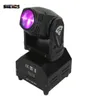 Sälj Mini LED 10W Spot Beam Moving Head Light Lyre DMX512 Stage Light Stroboscope for Home Entertainment Professional Stage8737221