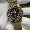 Muñecos para pulseras Men Steeldive Watch Diver Watch de 41 mm de bronce Mechón mecánico de bronce 30atm impermeable C3 zafiro luminoso NH35 Bisel de cerámica