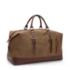 أكياس السفر الأصلية للرجال من جلد القماش يحملون حقيبة دوفيل حقيبة دوفيل.