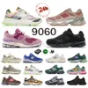 OG 2024 Designer Athletic 9060 Running Shoes Cream Black Grey Day Glow Quartz Multi-color Cherry Blossom 2002r New Blances 9060s Trainers Sneakers