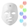 Maschera di bellezza del viso popolare a LED per il ringiovanimento della pelle a LED Maschera per il viso