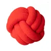 Pillow 22cm Knotted Ball Throw Ultra Soft Companionship Decorative Hand-woven Lamb Velvet Sofa For Bathroom