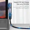 Chargers for Microsoft Surface Pro X 8 7 6 5 4 3 3 Go Book на USB Тип C PD PD PAST Зарядка преобразователь 15 В/3A USB C Зарядное устройство Адаптер питания